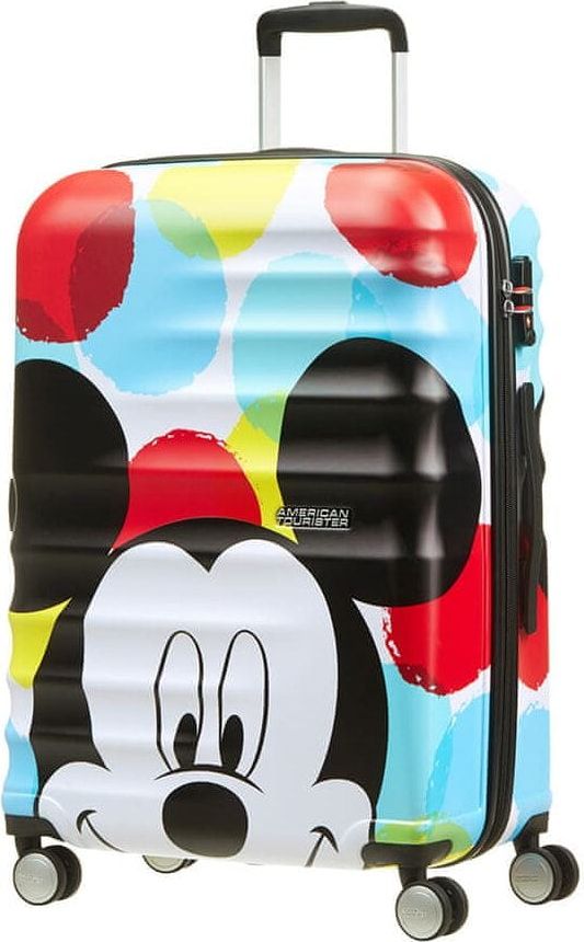 American Tourister Cestovní kufr Wavebreaker Disney Spinner 64 l Mickey Close-Up - obrázek 1