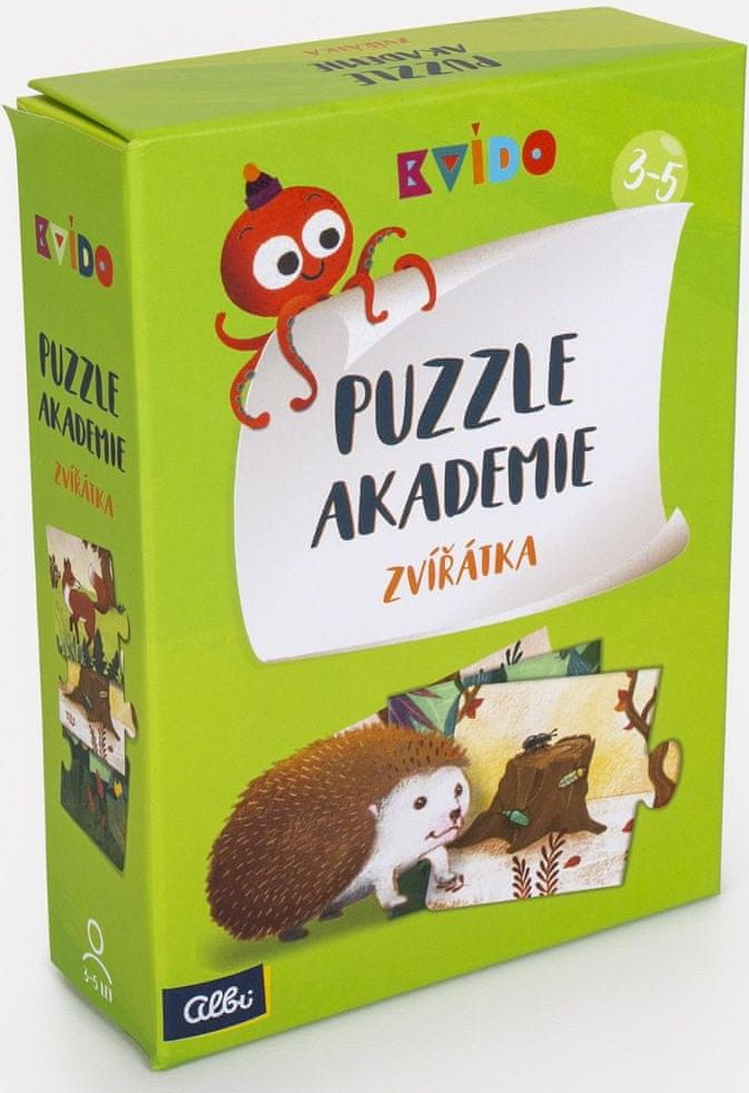 Albi Kvído Puzzle akademie - zvířátka - obrázek 1