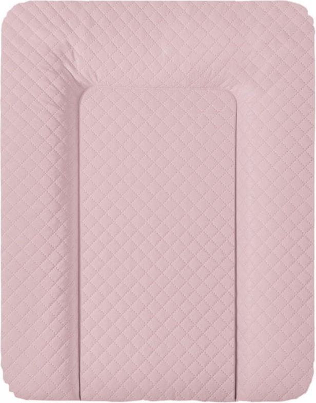 CEBA CEBA Podložka přebalovací na komodu měkká 70 x 50 cm CARO Pink Ceba - obrázek 1