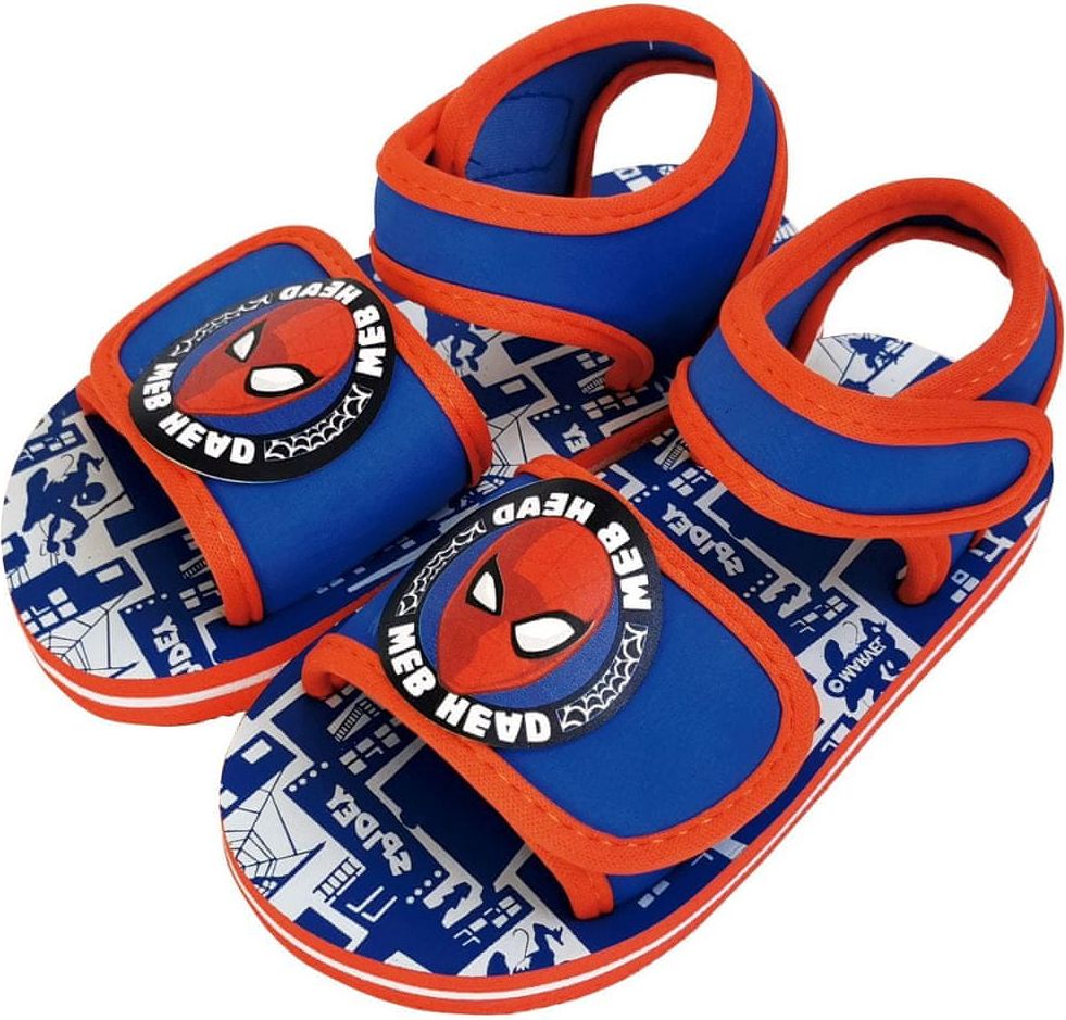 Disney chlapecké sandály Spiderman SM13508 22 modrá - obrázek 1