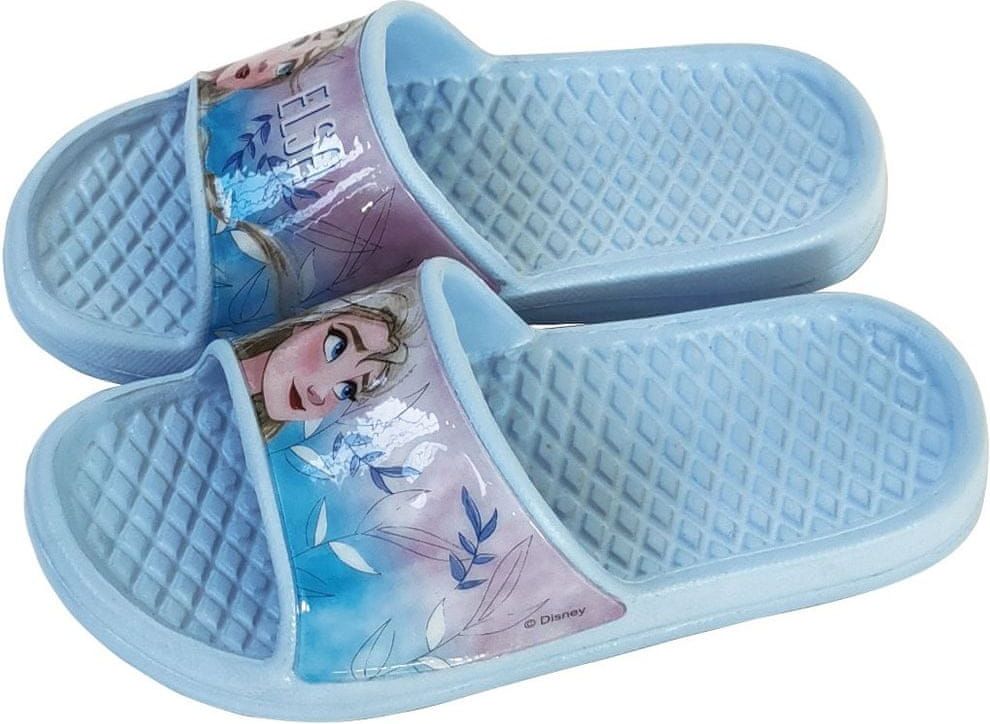 Disney dívčí pantofle Frozen WD13629_1 24 modrá - obrázek 1