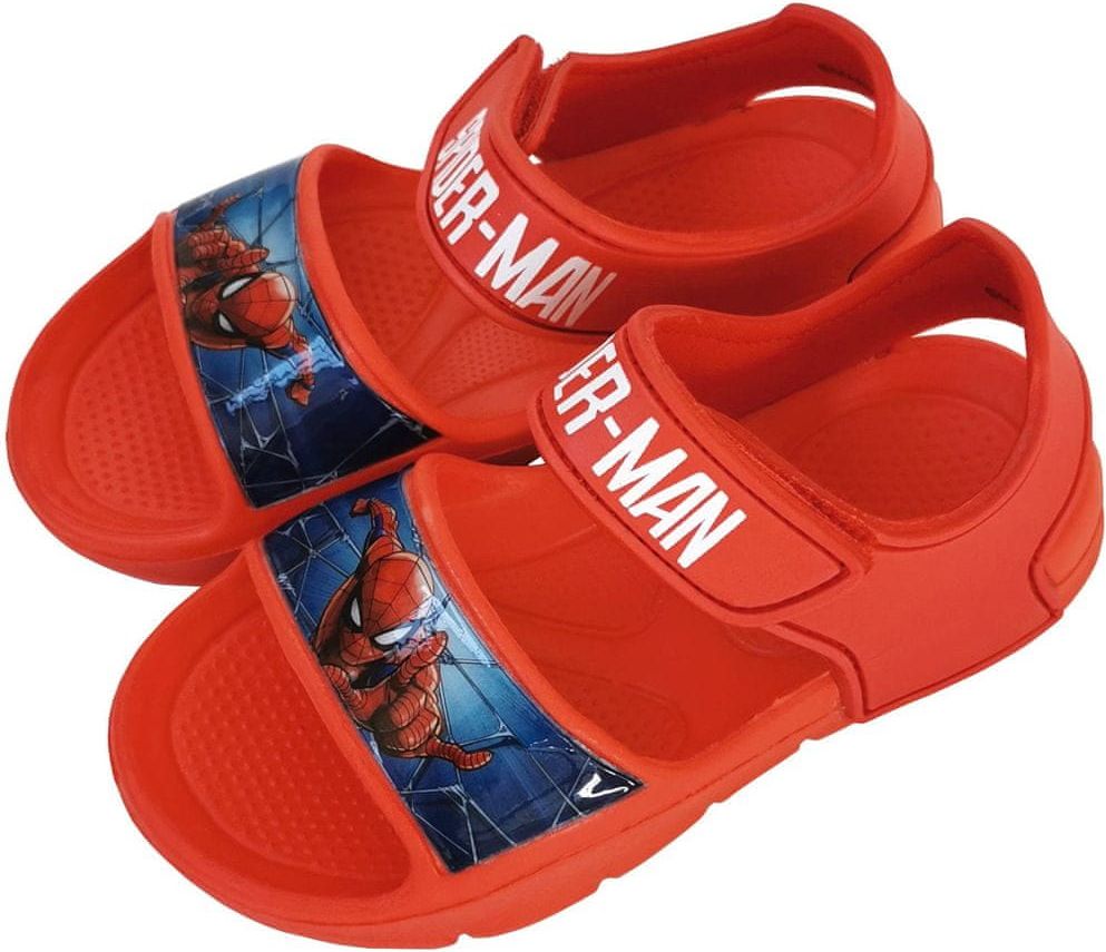 Disney chlapecké sandály Spiderman SM13655 22 červená - obrázek 1