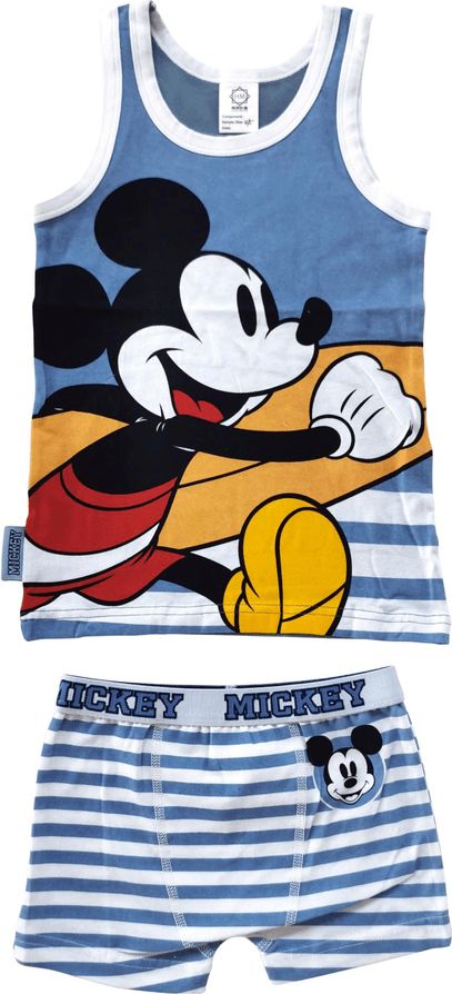 Disney chlapecké pyžamo Mickey Mouse WD13609 98 - 104 modrá - obrázek 1