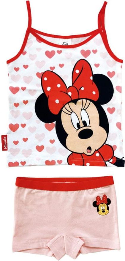 Disney dívčí pyžamo Minnie WD13591 98 - 104 růžová - obrázek 1