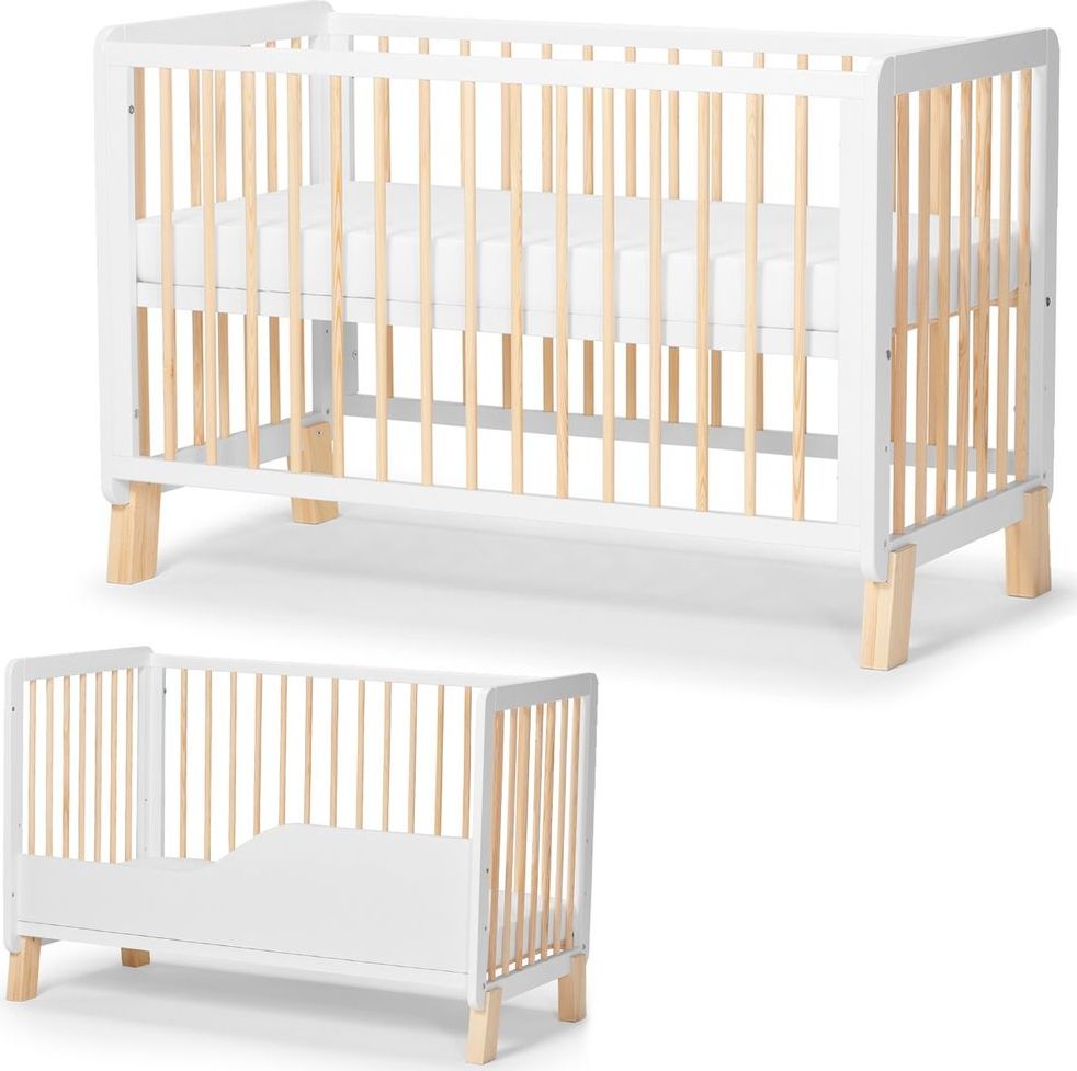 KinderKraft LUNKY s matrací white - obrázek 1