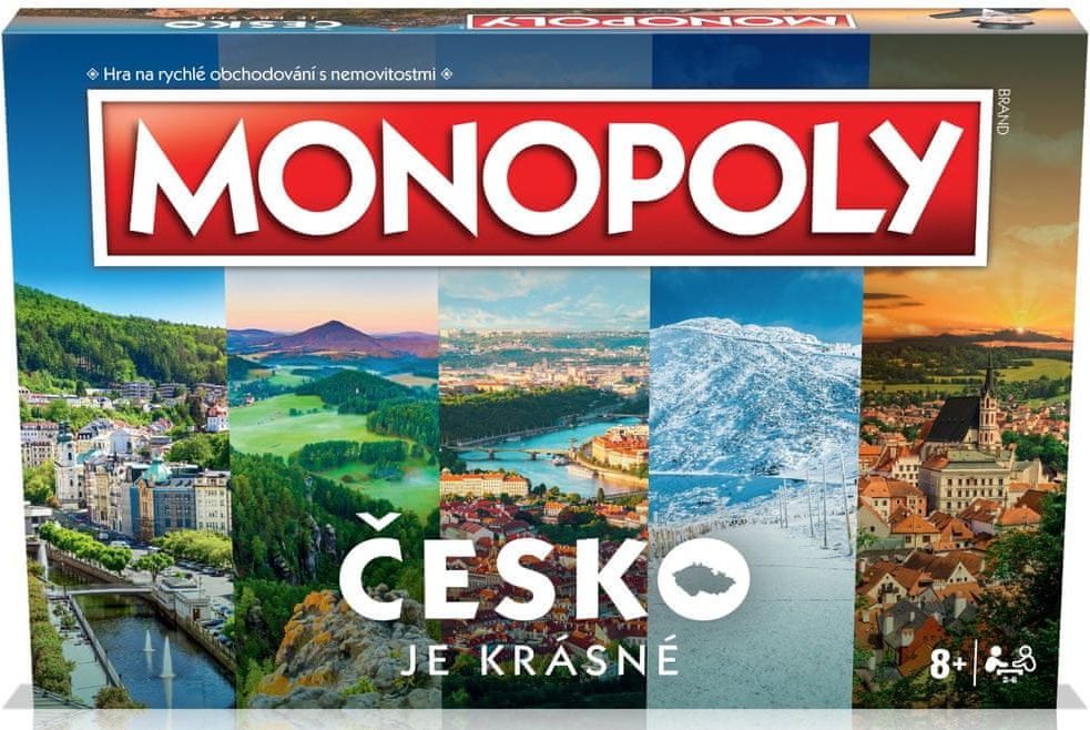 Winning Moves Monopoly Česko je krásné - obrázek 1