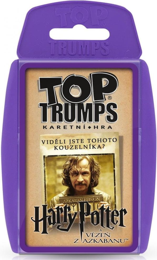 Winning Moves Top Trumps Karetní hra Harry Potter a vězeň z Azkabanu CZ - obrázek 1