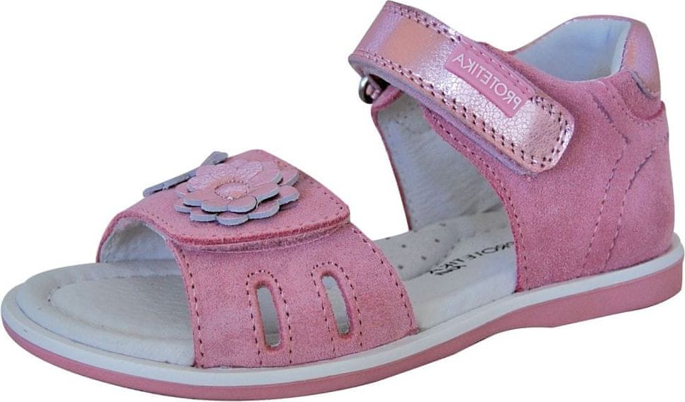 Protetika dívčí sandály Tiana pink 27 růžová - obrázek 1