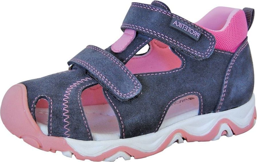 Protetika dívčí sandály Sparky pink 27 fialová - obrázek 1