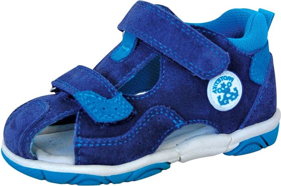 Protetika chlapecké sandály Monty tyrkys 21 modrá - obrázek 1