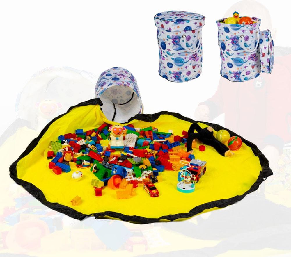 Bubnovi Hračkobox - Úložný box na hračky s hrací podložkou - obrázek 1