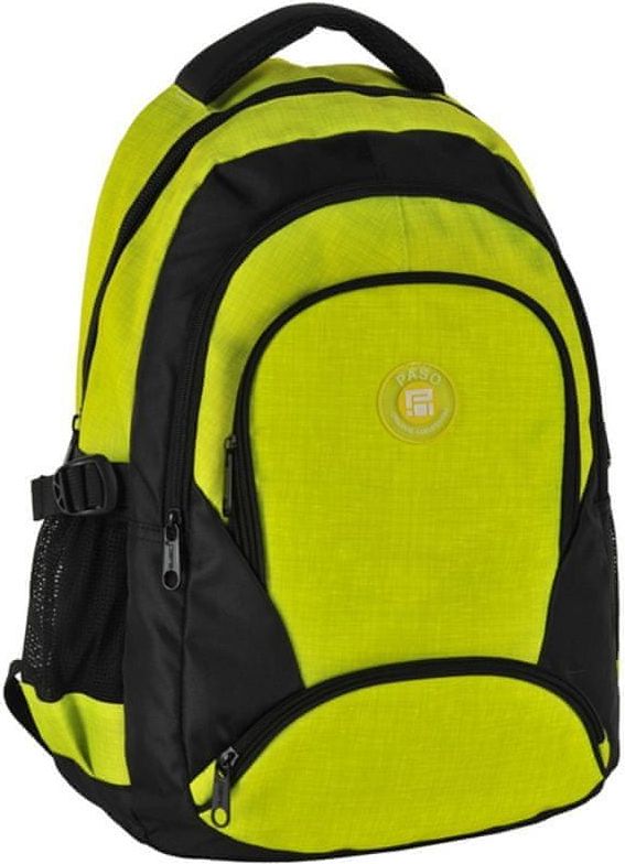 Paso Studentský školní batoh žlutý - obrázek 1