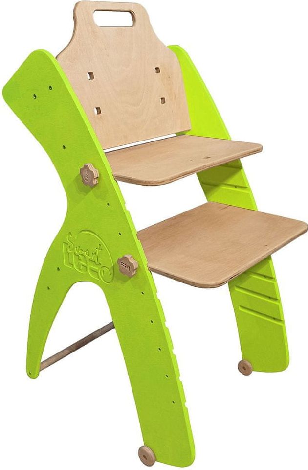 Smart Leo SIMPLE Vysoká židle - limetková zelená - obrázek 1