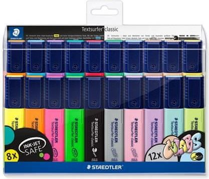 Staedtler Zvýrazňovače "Textsurfer Classic", 20 barev, 1-5 mm, 364 WP20 - obrázek 1