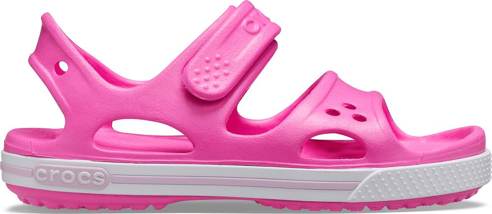 Crocs Dětské sandály Crocs Crocband II Sandal PS Electric Pink, růžová vel. 27,5 - obrázek 1