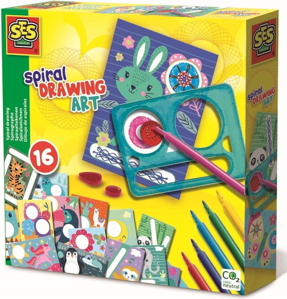 SES Kreslící spirála zvířátka - obrázek 1