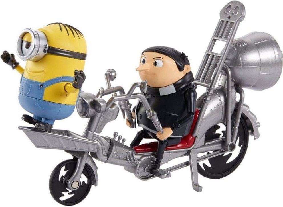 Mattel Mimoni Filmové momenty: Gru na motocyklu - obrázek 1