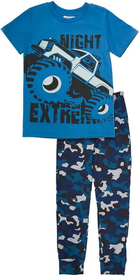 WINKIKI chlapecké pyžamo Night Extreme WJB92623-190 128 tmavě modrá - obrázek 1