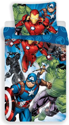 Jerry Fabrics Povlečení Avengers Brands 02 - obrázek 1