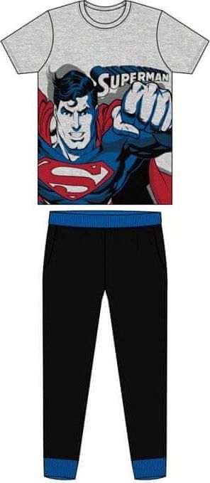 TDP TEXTILES Pánské bavlněné pyžamo SUPERMAN S (small) - obrázek 1