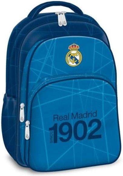 ZdenkaTri Školní batoh REAL MADRID Blue, 94767650 - obrázek 1