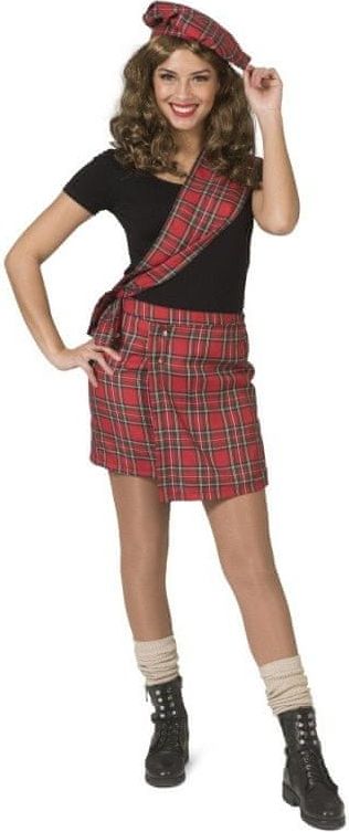 funny fashion Dámský kostým Skotka Emily 40-42 - obrázek 1