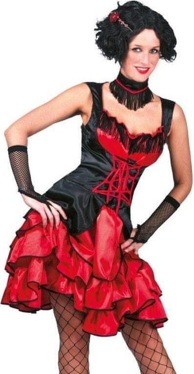 funny fashion Dámský kostým Western tanečnice Rozalie 44-46 - obrázek 1