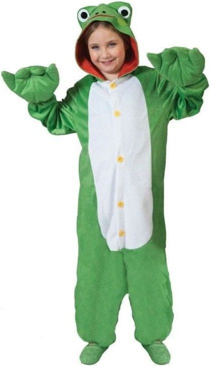 funny fashion Dětský kostým Žába 116 - obrázek 1