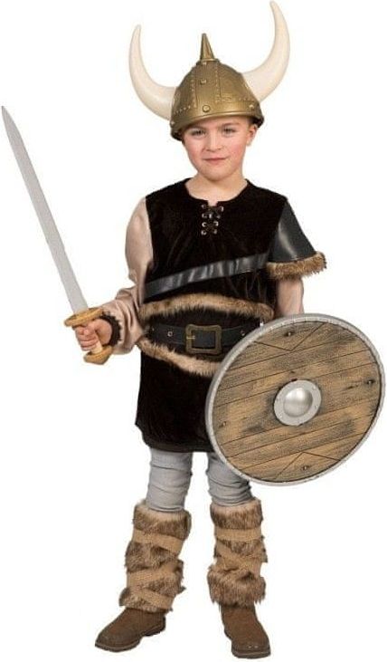 funny fashion Dětský kostým Viking 164 - obrázek 1
