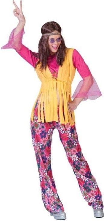 funny fashion Dámský kostým Retro Hippie Woody 34-36 - obrázek 1