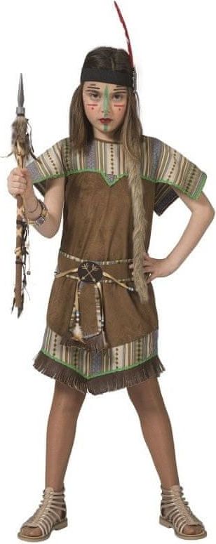 funny fashion Dětský kostým Indiánka Oya 116 - obrázek 1