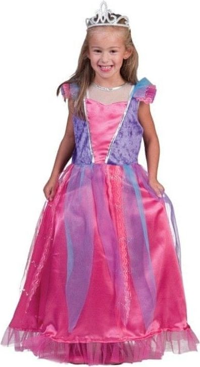 funny fashion Dětský kostým Princezna Lily 140 - obrázek 1