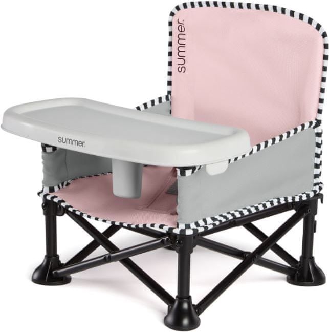 Summer Infant Dětská přenosná židle Pop ´n Sit Pink - obrázek 1