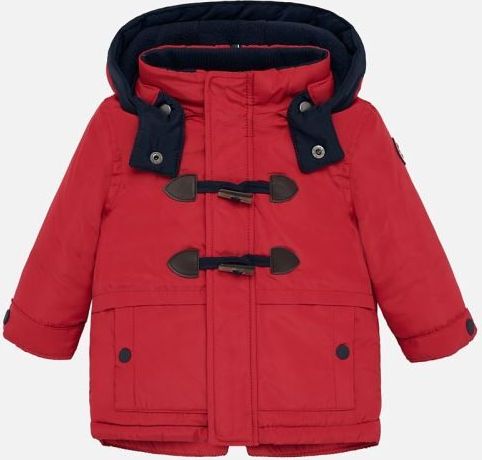 MAYORAL dětská bunda s knoflíky červená - 80 cm - obrázek 1