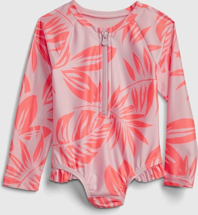 Gap Dětské plavky print swim rash guard one-piece 5YRS - obrázek 1