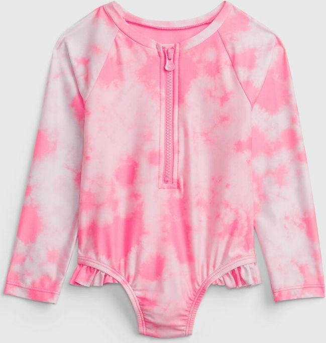 Gap Dětské plavky print swim rash guard one-piece 4YRS - obrázek 1