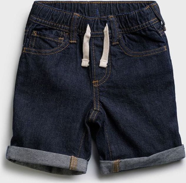 Gap Dětské džínové kraťasy pull-on denim shorts 18-24M - obrázek 1