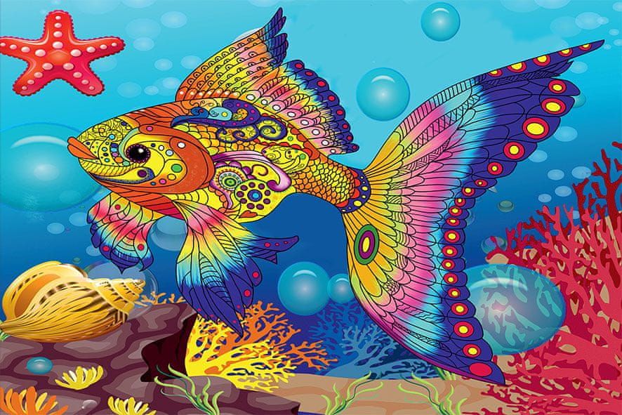 Falixen Puzzle "Korálová rybička" - obrázek 1