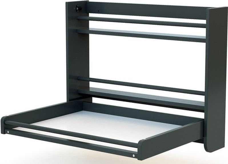 AT4 Závěsný přebalovací pult CONFORT GRAPHITE ŠEDÝ - obrázek 1