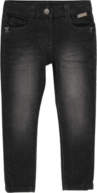 Boboli dívčí džíny Basicos 490003_1 104 černá - obrázek 1