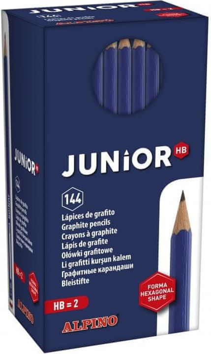 Alpino Velké balení tužek graphite Junior 144 ks - obrázek 1