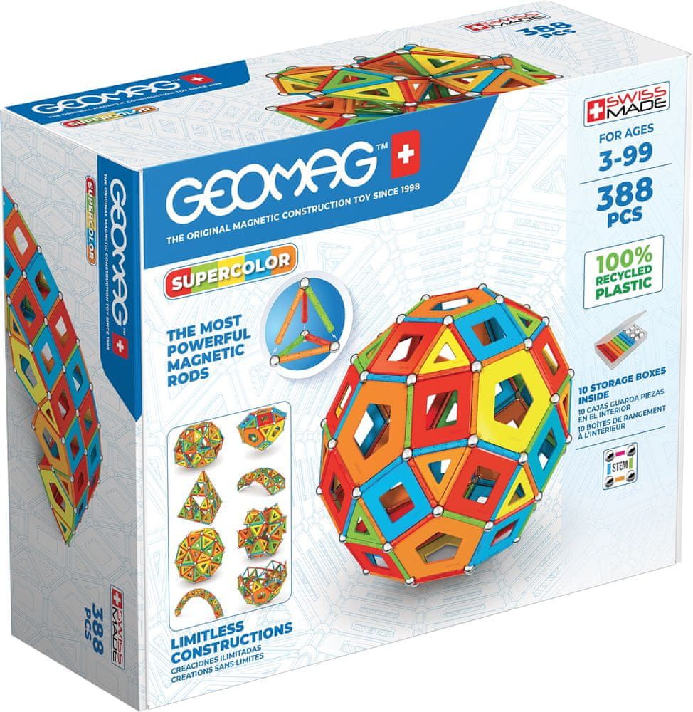 Geomag Supercolor Masterbox 388 - obrázek 1