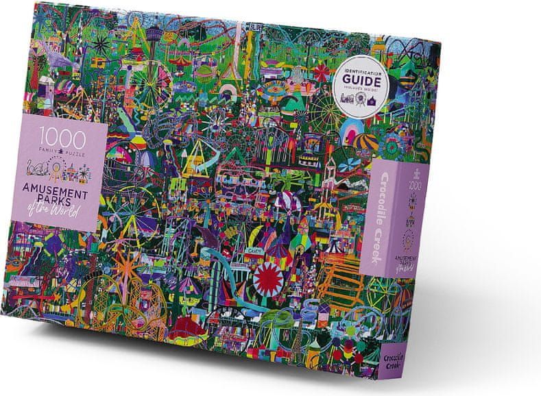 Crocodile Creek Puzzle - Svět zábavy (1000 ks) / Puzzle Amusements of The World (1000 pc) - obrázek 1