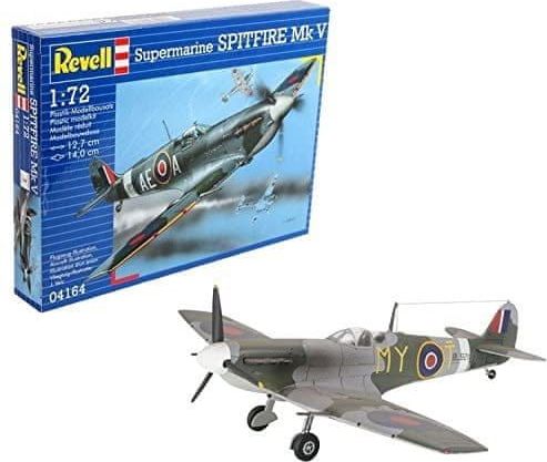 Revell ModelKit letadlo 04164 - Spitfire Mk.V (1:72) - obrázek 1