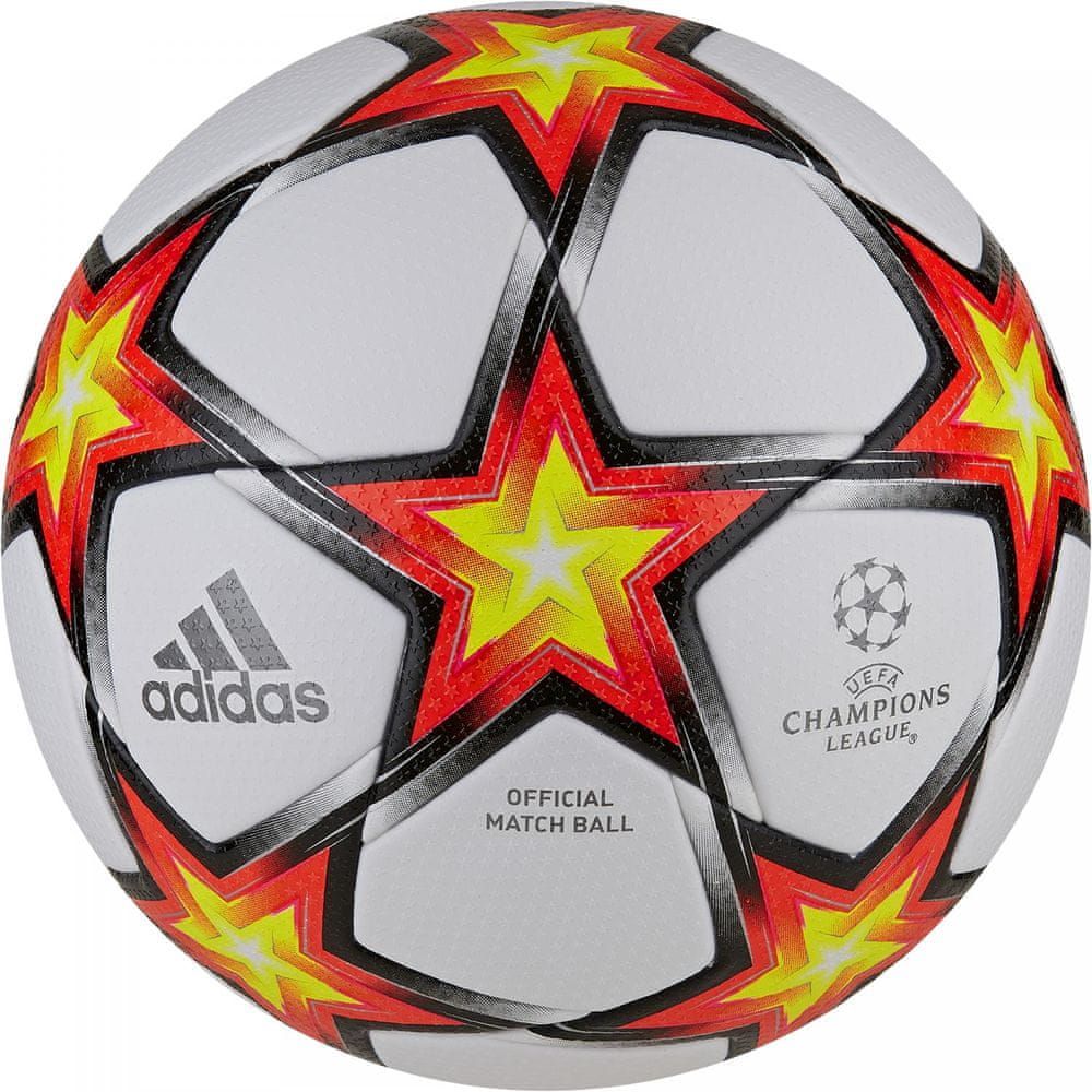 Adidas Fotbalový míč UCL Pro Bílá / Oranžová, Míč vel. 5 - obrázek 1