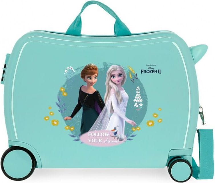 Joummabags Dětský cestovní kufr na kolečkách / odrážedlo DISNEY FROZEN Dream, 34L, 4449821 - obrázek 1