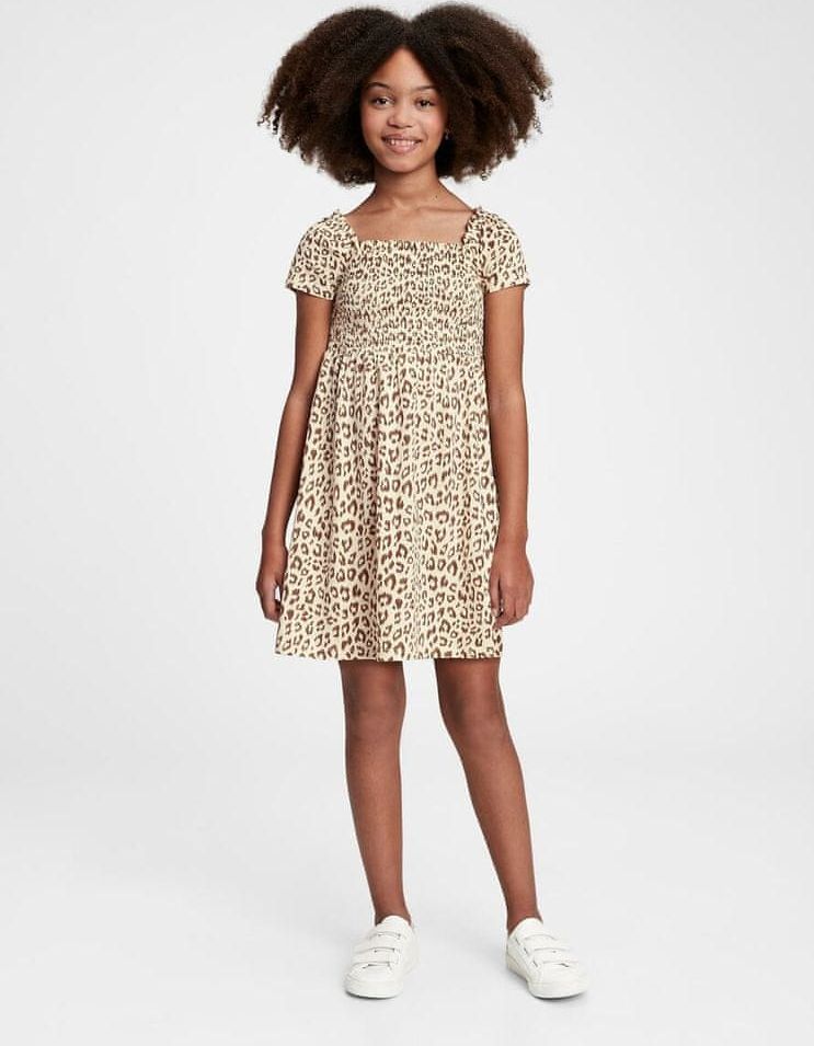 Gap Dětské šaty smocked dress XS - obrázek 1