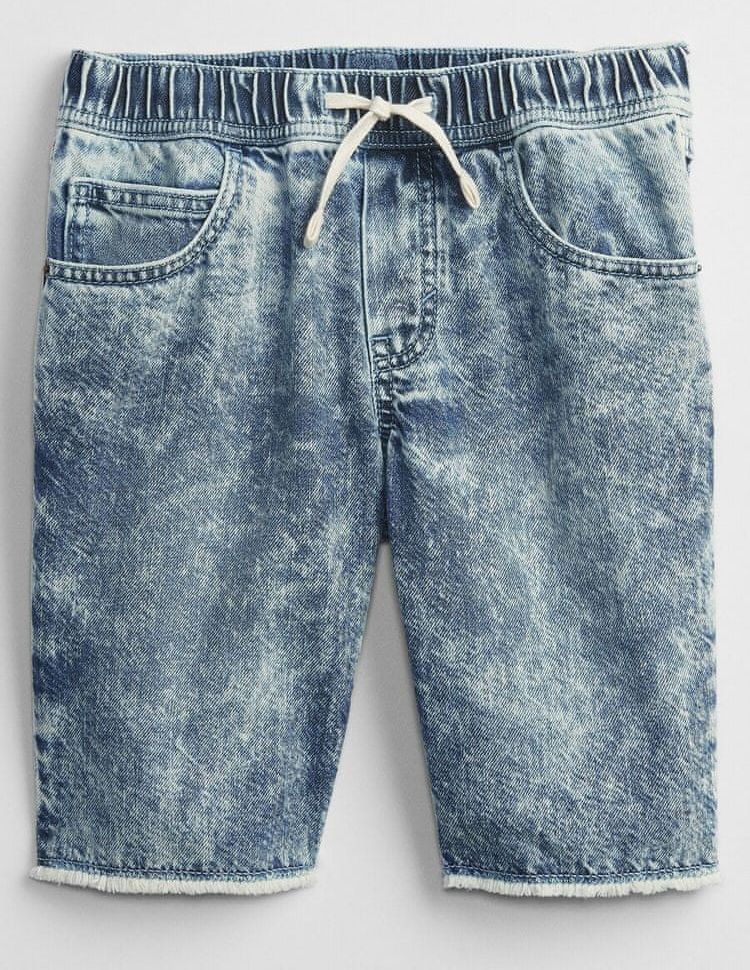 Gap Dětské kraťasy slim pull-on denim shorts XS - obrázek 1