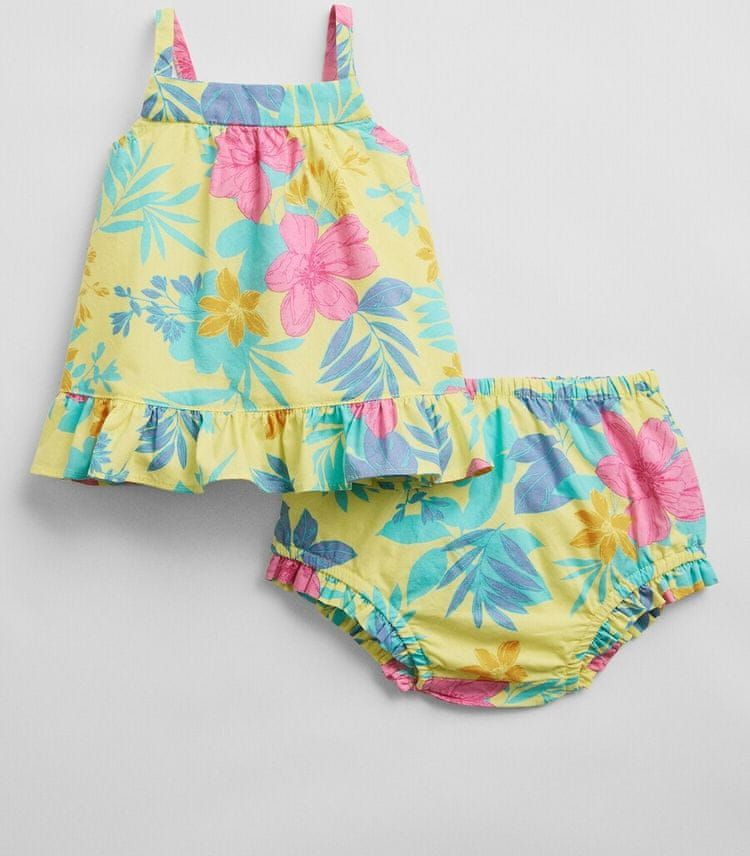 Gap Baby plavky floral outfit set 18-24M - obrázek 1