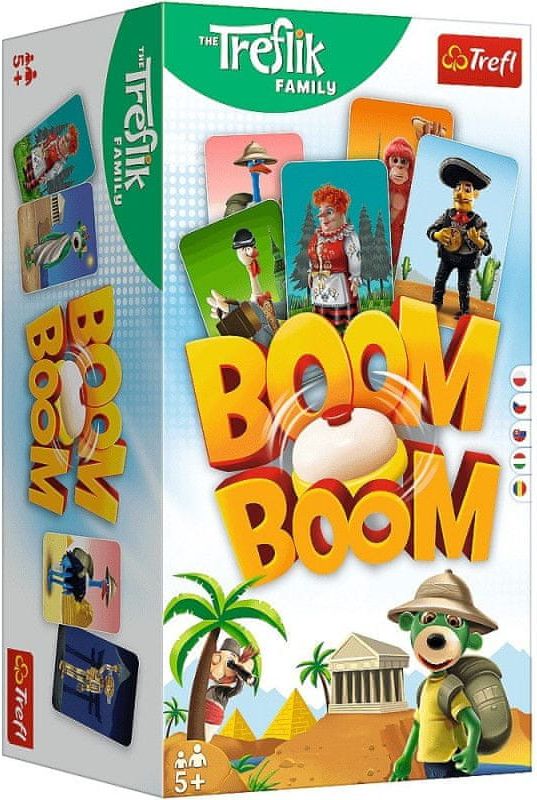 shumee Hra Boom Boom Rodina Trefliků - obrázek 1